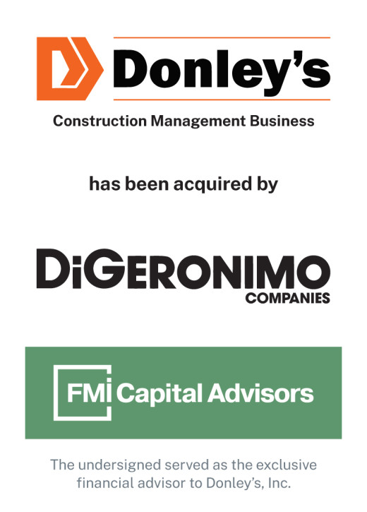 About Donley’s Inc. Construction Management Business